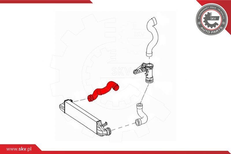 Charge Air Hose 43SKV234 - image 4