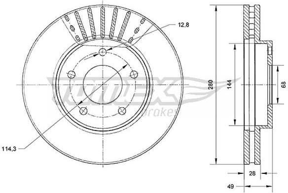 Brake Disc TX71-00