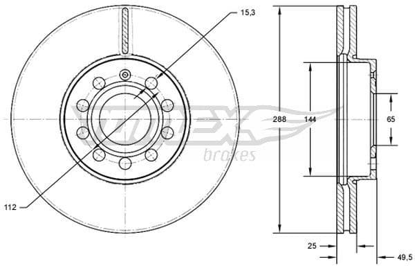Brake Disc TX71-31