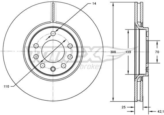 Brake Disc TX72-03
