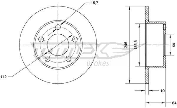 Brake Disc TX70-02