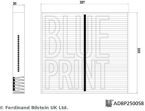 Filter, cabin air ADBP250058 - image 3