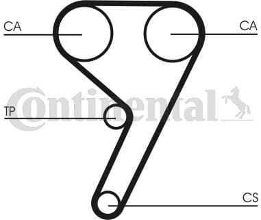 Water Pump & Timing Belt Kit CT881WP1 - image 2