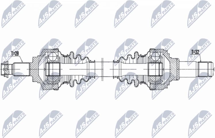 Drive Shaft NPW-BM-194