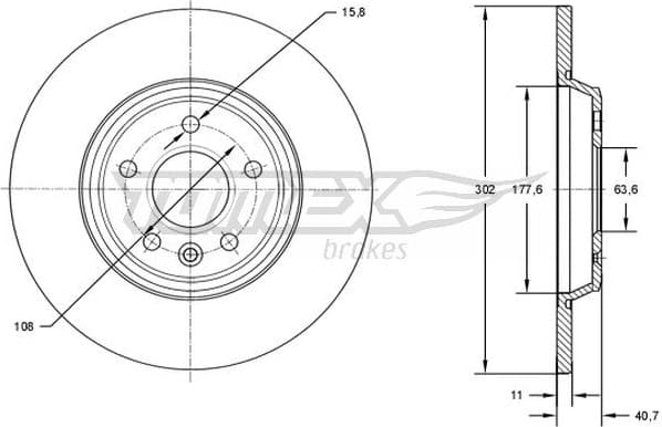 Brake Disc TX73-08