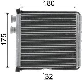 Heat Exchanger, interior heating BEHR *** PREMIUM LINE *** AH 298 000P - image 11