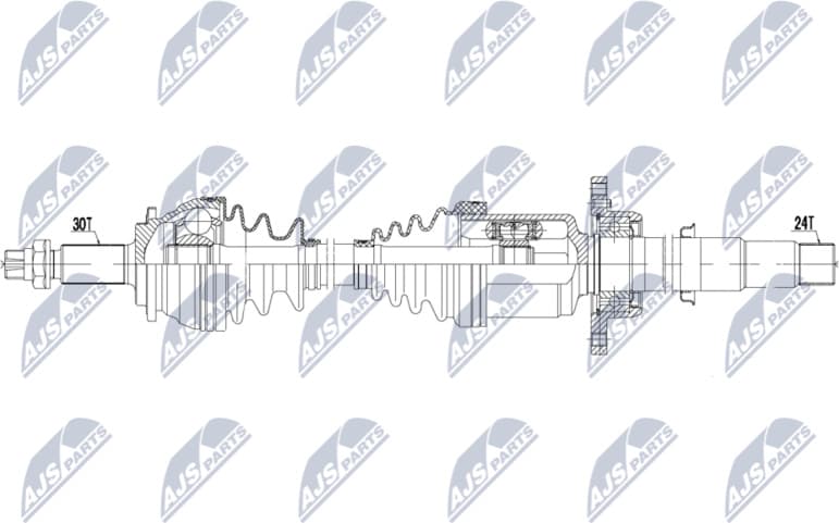 Drive Shaft NPW-TY-186
