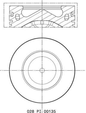 Piston 028 PI 00135 000