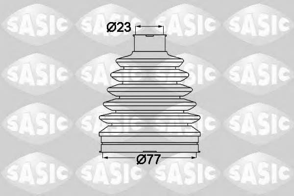 CV Joint Boot kit with clamps and grease - image 2