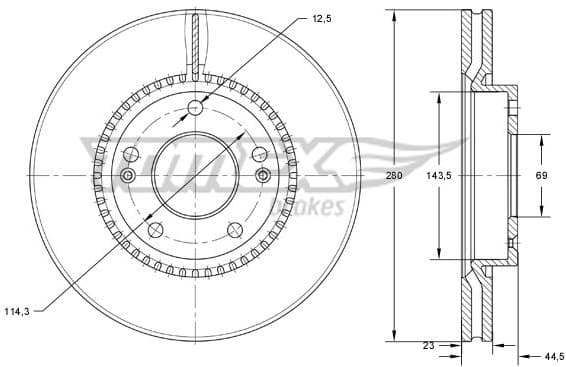 Brake Disc TX73-30