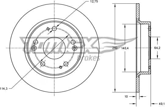 Brake Disc TX73-82