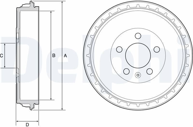 Brake Drum BF564
