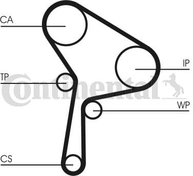 Timing Belt CT1150 - image 2