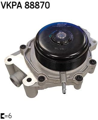 Water Pump, engine cooling VKPA 88870
