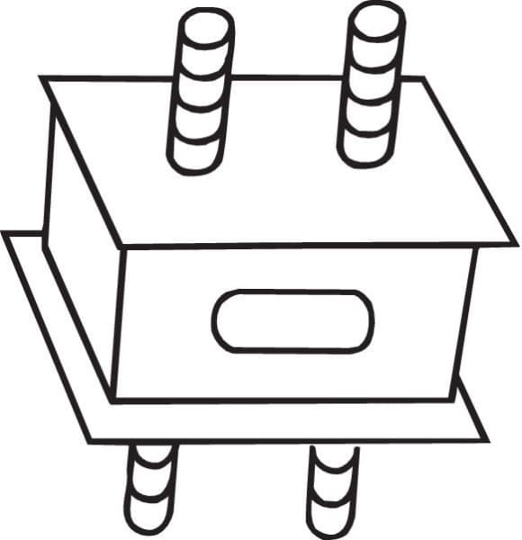 Mount, exhaust system 255-726