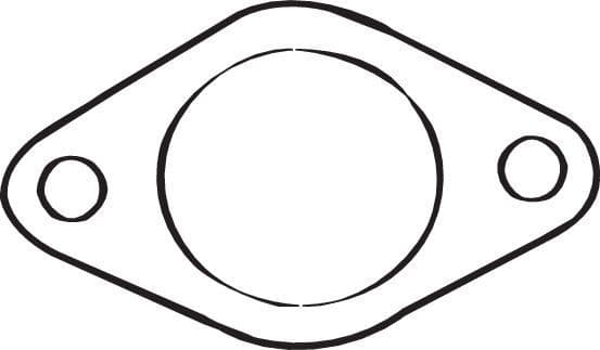 Gasket, exhaust pipe 256-263