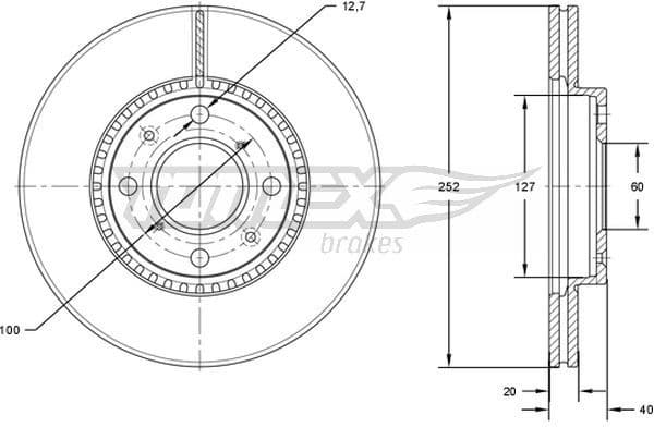 Brake Disc TX72-14