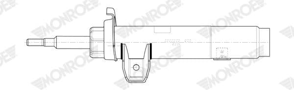 Shock Absorber MONROE ADVENTURE D0036R - image 2