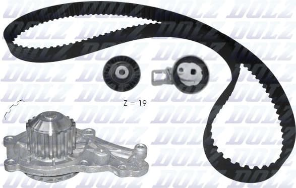 Water Pump & Timing Belt Kit KD169