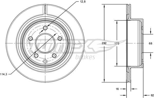 Brake Disc TX71-72