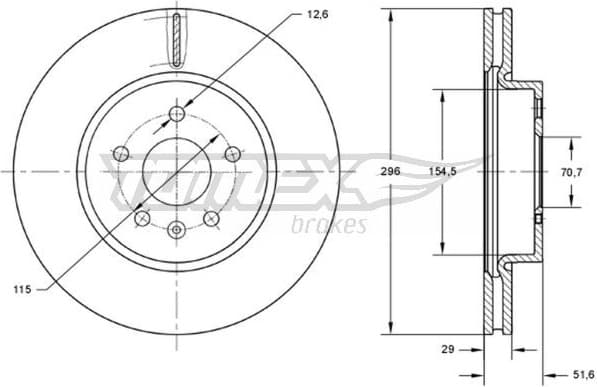Brake Disc TX73-69