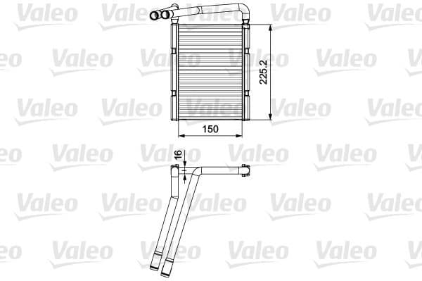 Heat Exchanger, interior heating 811548
