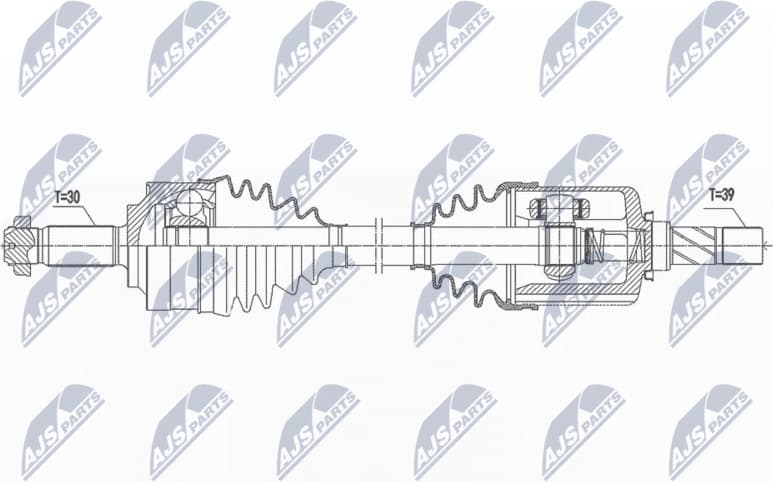 Drive Shaft NPW-ME-150