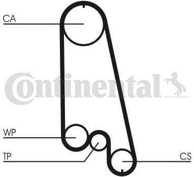 Timing Belt CT874 - image 2