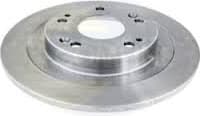 Brake disc, 1pcs REAR ADC0571