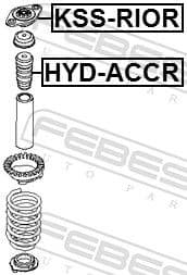 Rubber Buffer, suspension HYD-ACCR - image 2