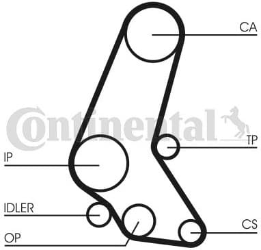 Timing Belt CT748 - image 2