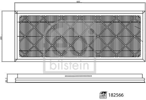 Filter Set, cabin air 182566
