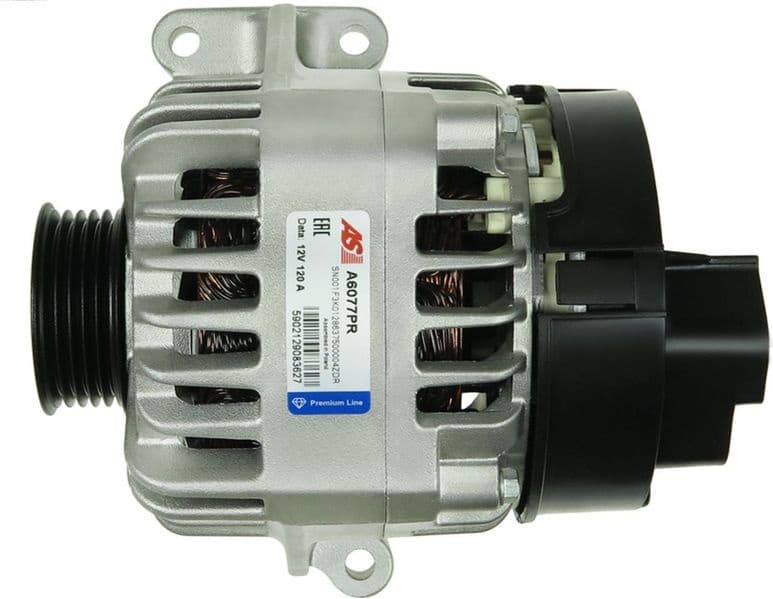 Alternator Remanufactured AS A6077PR - image 4
