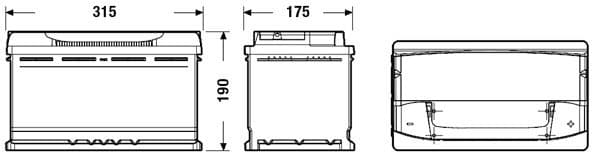 Starter Battery PREMIUM *** EA900 - image 2