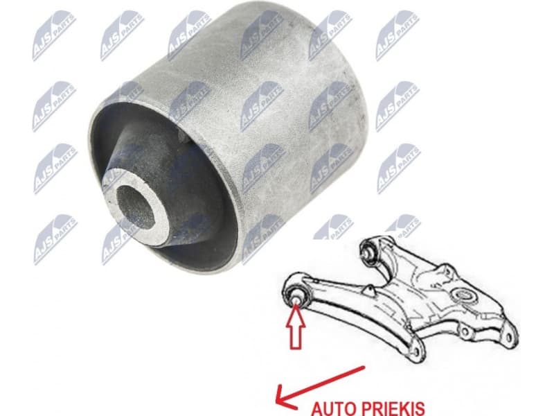 Silentblock rear axle ZTT-BM-005B