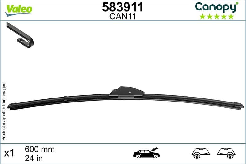 Wiper Blade CANOPY UPGRADE 583911