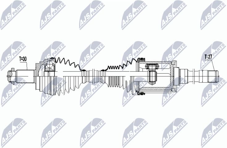 Drive Shaft NPW-BM-040