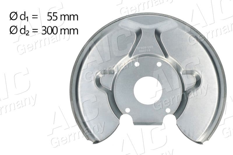 Splash Guard, brake disc Original AIC Quality 57609