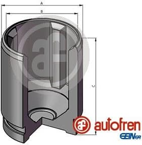 Piston, brake caliper D025762