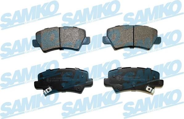 Brake Pad Set, disc brake 5SP2182
