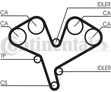 Timing Belt CT990 - image 2