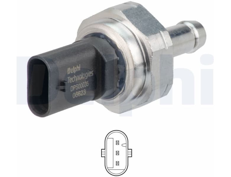Sensor, exhaust pressure DPS00035-12B1