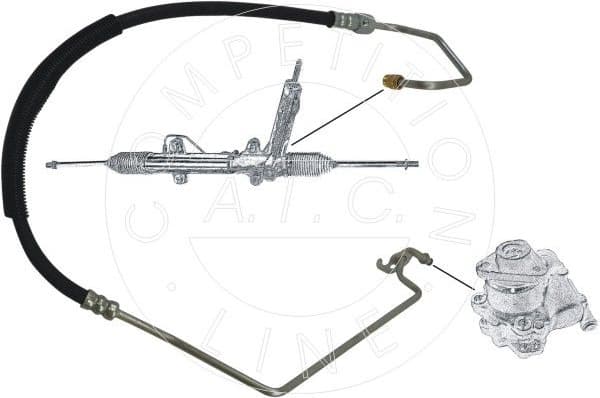 Hydraulic Hose, steering Original AIC Quality 57169 - image 2