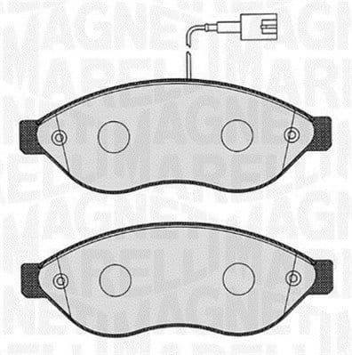 Brake Pad Set, disc brake 363916060642