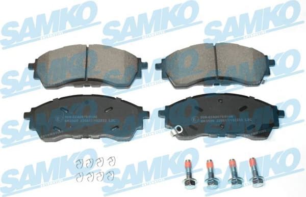 Brake Pad Set, disc brake 5SP2233