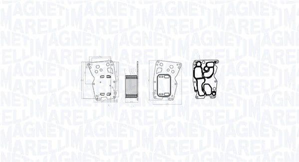 Oil Cooler, engine oil 350300000300