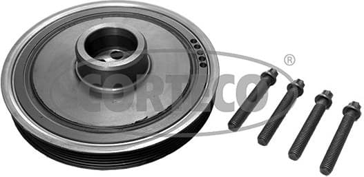 Belt Pulley Set, crankshaft 49104655