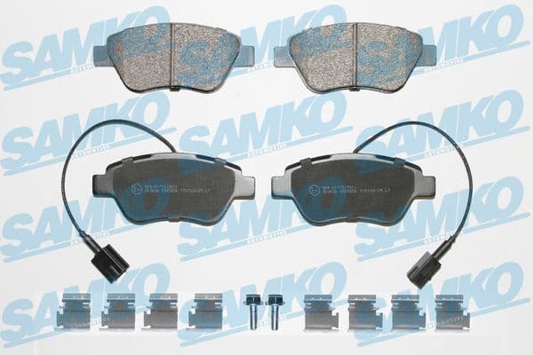 Brake Pad Set, disc brake 5SP1656K