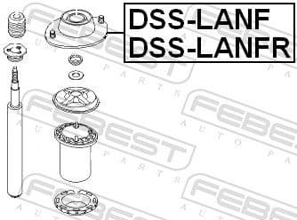 Suspension Strut Support Mount DSS-LANF - image 2