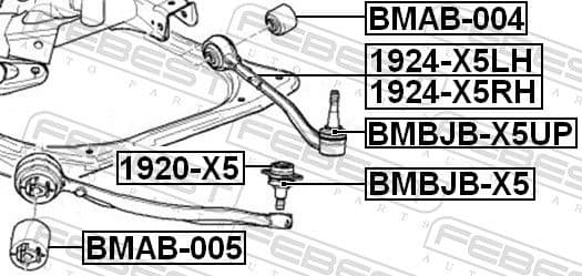 Bellow, ball joint BMBJB-X5 - image 2